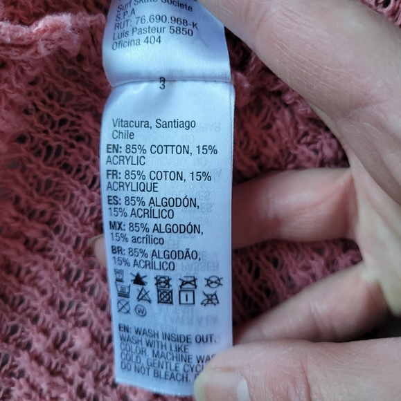 Roxy Liberty Discover Cardigan, VGUC, Approximate Size M - Picture 8 of 8